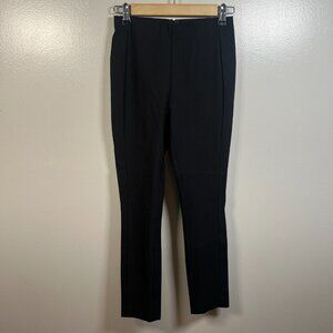 Rag & Bone Simone Pants Size 0 Black High Rise High Waist Slim Fit Work Office